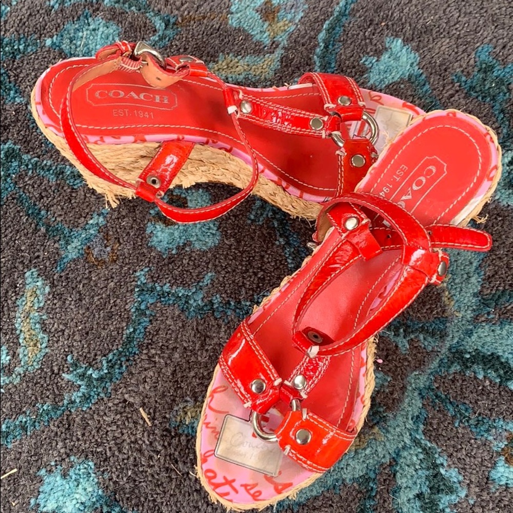 Coach wedges